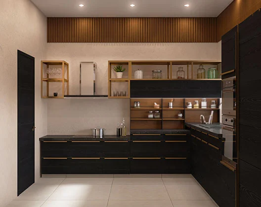 Modular Kitchen - Contemporary and Efficient Design in Lower Parel
